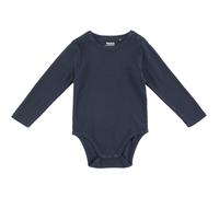 Neutral Langärmeliger Baby-Body aus Bio-Fairtrade-Baumwolle - Marineblau | 62