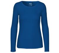 Neutral Langärmeliges Damen T-Shirt aus Bio-Fairtrade-Baumwolle - Königsblau | S
