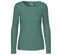 Neutral Langärmeliges Damen T-Shirt aus Bio-Fairtrade-Baumwolle - Teal | M