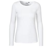 Neutral Langärmeliges Damen T-Shirt aus Bio-Fairtrade-Baumwolle - Weiß | S