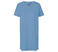 Neutral Langes Damen T-Shirt aus Bio-Fairtrade-Baumwolle - Dusty indigo | XS