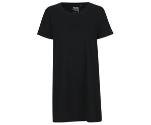 Neutral Langes Damen T-Shirt aus Bio-Fairtrade-Baumwolle - Schwarz | M