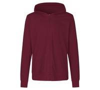 Neutral Leichte Zip-Sweatshirt aus organischer Fairtrade-Baumwolle - Bordeaux | 3XL