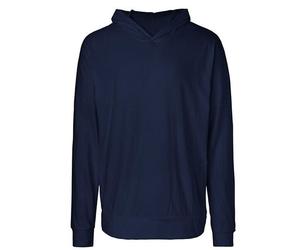 Neutral® Leichter Herren Unisex College Hoodie Hoody Kapuzenpullover Kapuzenpulli Navy M