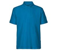 Neutral Herren Poloshirt Classic aus Bio-Fairtrade-Baumwolle Saphirblau XXL