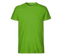 Neutral Mens Fitted T-Shirt, Farbe:Lime, Größe:XL