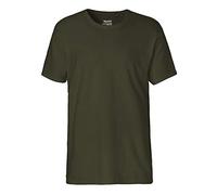 Neutral Mens Interlock T-Shirt, Größe:M, Farbe:Military