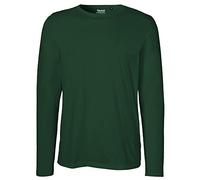 Neutral Mens Long Sleeve T-Shirt, Größe:M, Farbe:Bottle Green