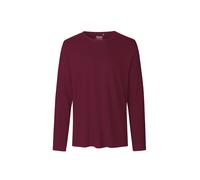 NEUTRAL MENS LONG SLEEVE TEE-SHIRT S BURGUNDY