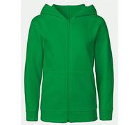 NE13301 Neutral Kinder Kapuzen Sweatshirt Jacke Green 128/134