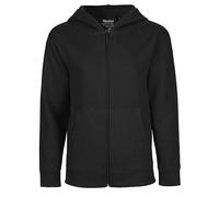 Neutral® Neutral Kinder Sweatjacke Hoodie Kapuzenpullover Kapuzenpulli Sweater Schwarz 152/158