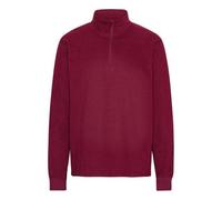 Neutral® Neutral Unisex Troyer Bio-Baumwolle Sweatshirt Quarter-Zip-Reißverschluss Bordeaux 2XL