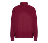 Neutral® Neutral Unisex Troyer Bio-Baumwolle Sweatshirt Quarter-Zip-Reißverschluss Bordeaux L