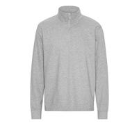 Neutral® Neutral Unisex Troyer Bio-Baumwolle Sweatshirt Quarter-Zip-Reißverschluss Grau (Sport) M