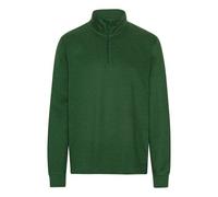 Neutral® Neutral Unisex Troyer Bio-Baumwolle Sweatshirt Quarter-Zip-Reißverschluss Grün (Bottle) 3XL