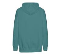 Neutral® Oversize Unisex Hoodie Kapuzenpullover Tiger Cotton von Neutral Baumwolle in Umstellung zu Bio Baumwolle Teal 2XL