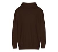 Neutral® Oversize Unisex Hoodie Kapuzenpullover Tiger Cotton von Neutral Baumwolle in Umstellung zu Bio Baumwolle Braun 2XL