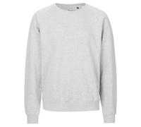 Neutral Unisex Bio Raglan Sweater Sweatshirt O63001 ash grey XL