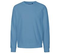Neutral Sweatshirt aus organischer Fairtrade-Baumwolle - Dusty indigo | 2XL