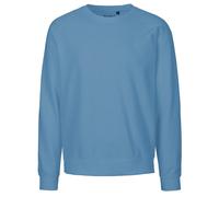 Neutral Sweatshirt aus organischer Fairtrade-Baumwolle - Dusty indigo | S