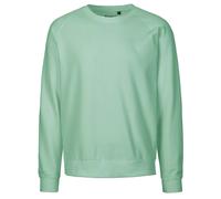 Neutral Sweatshirt aus organischer Fairtrade-Baumwolle - Dusty mint | M