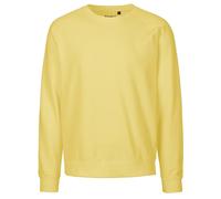 Neutral Sweatshirt aus organischer Fairtrade-Baumwolle - Dusty yellow | 3XL