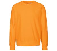 Neutral Sweatshirt aus organischer Fairtrade-Baumwolle - Hellorange | L