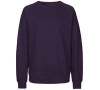 Neutral Sweatshirt aus organischer Fairtrade-Baumwolle - Lila | L