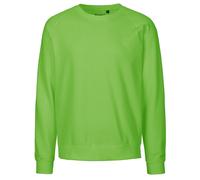 Neutral Sweatshirt aus organischer Fairtrade-Baumwolle - Limette | L