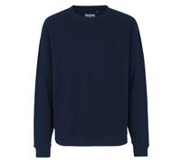 Neutral Sweatshirt aus organischer Fairtrade-Baumwolle - Marineblau | M