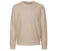 Neutral Sweatshirt aus organischer Fairtrade-Baumwolle - Sand | XS
