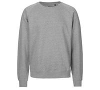 Neutral Sweatshirt aus organischer Fairtrade-Baumwolle - Sport grau | 5XL