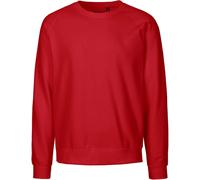 Neutral Sweatshirt aus organischer Fairtrade-Baumwolle - Hellrosa | 2XL