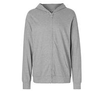 Neutral® Unisex Jersey (T-Shirt Stoff) College Hoodie Hoody Kapuzenpullover Sweatjacke Sports Grey S