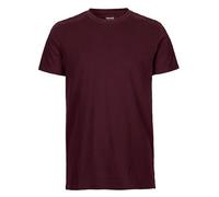 Neutral® Unisex T-Shirt Fitted Körpernah von Neutral Bio Baumwolle Bordeaux S