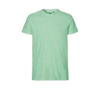 Neutral® Unisex T-Shirt Fitted Körpernah von Neutral Bio Baumwolle Dusty Mint S