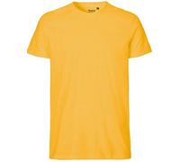 Neutral® Unisex T-Shirt Fitted Körpernah von Neutral Bio Baumwolle Gelb M
