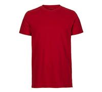 Neutral® Unisex T-Shirt Fitted Körpernah von Neutral Bio Baumwolle Rot XL