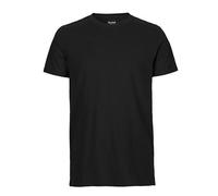 Neutral® Unisex T-Shirt Fitted Körpernah von Neutral Bio Baumwolle Schwarz M