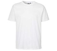 Neutral Herren T‑Shirt NE60002 – Bio, Rundhalsausschnitt, Weiß, Größe L