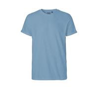 Neutral® Unisex T-Shirt Rollärmel von Neutral Bio Baumwolle Rollsleeve Dusty Indigo M