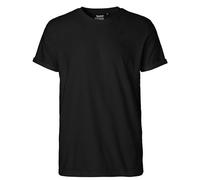 Neutral® Unisex T-Shirt Rollärmel von Neutral Bio Baumwolle Rollsleeve Schwarz M