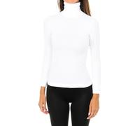 Nevada Langarm-T-Shirt mit hohem Hals und elastischem Stoff 210277 Frau L/XL