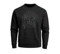 Neverless® Sweatshirt Herren Odin Ragnar Gott Nordisch Runen Valhalla Wikinger Nordmänner Pullover