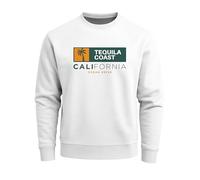Neverless® Sweatshirt Herren Print California USA Tequila Coast Aufdruck Rundhals-Pullover Fashion Streetwear