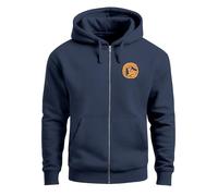 Neverless® Zip Hoodie Herren Print Outdoor Logo Bäume Wald Sweatjacke mit Kapuze Zipjacke Männer Fashion Streetstyle