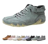 Nevova Schuhe für Herren, Nevoldeck - wasserdichte orthopädische Winterschuhe, Bequeme Orthopädische Einlegesohlen für den Außenbereich, tägliche Wanderschuhe, Slipper, Mode Casual Schuhe, green, 42