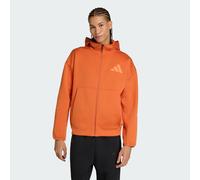 New adidas Z.N.E. Zip-Hoodie Fox Orange 3XL