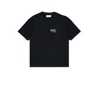 NEW AMSTERDAM SURF ASSOCIATION LILIES TEE Schwarz