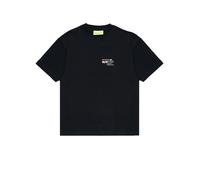 NEW AMSTERDAM SURF ASSOCIATION LILIES TEE Schwarz